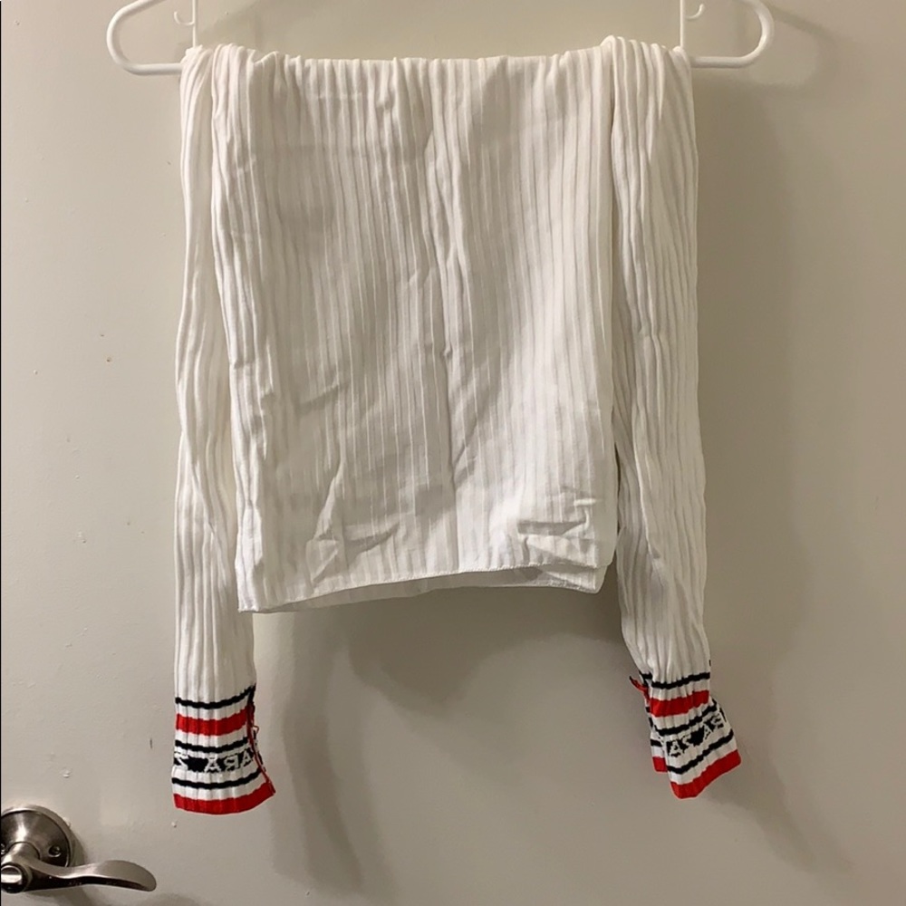 Zara Kint white sweater